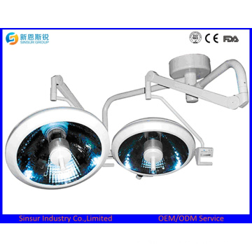 Double Dome Ceiling Halogen Shadowless Hospital Operation Theater Operating Lamp